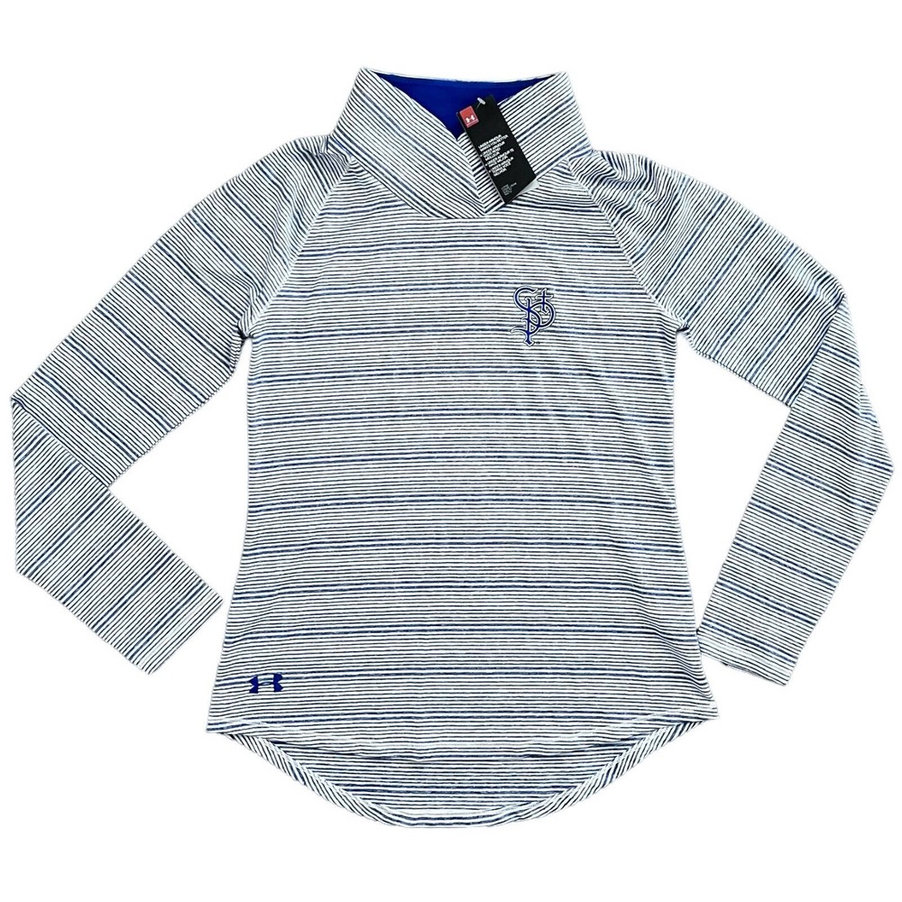 Under Armour Pullover Women's Size Medium Zinger Long Sleeve Midnight Navy - Picture 1 of 7